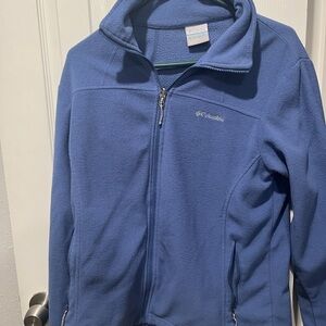 Columbia Blue purple Fleece Jacket